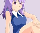 かわいいイラスト一枚絵描きます ネット活動者向け！動画用1枚絵・サムネイル等に幅広く利用可能 イメージ6