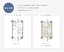 不動産広告用の間取り図を作成します 既存図面を見やすい間取り図にします！ イメージ4