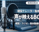 動画の声が映えるBGM素材を提供します 声の邪魔をしない聞き心地の良いBGMパック イメージ1