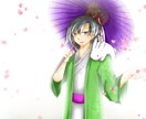 皆様からのキャラクターに関するイラストを承ります 普通絵用の枠です　デフォルメはアイコン絵の方で承ります イメージ4