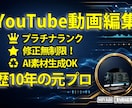 プラチナランク！歴１０年のプロが動画編集します 【修正無制限】歴１０年のプロが高品質編集！ＡＩ素材生成も イメージ1