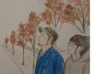 思い出の写真を水彩画で描きます 基本はA4サイズで描きます。原画送付致します。 イメージ2