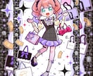 ポップで元気!!キャラクターイラストを描きます アイコンからキービジュアルまで対応できます イメージ9