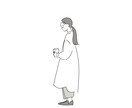 期間限定最安値！ナチュラルなイラストをお描きします アイコンや名刺に貴方だけのオリジナルイラストを！ イメージ4