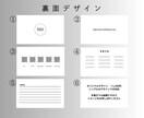 セミオーダーでシンプルな名刺作成します 素早く簡単に名刺が作成可能なのでお急ぎの方におすすめ！ イメージ6