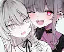 目を惹く！かわいいMV・動画用イラストを描きます 歌ってみた/オリジナルMVのイラストを制作いたします イメージ3