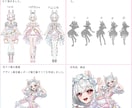 IRIAM、TRPG用のキャラデザ〜立ち絵描きます キャラクターデザインにこだわった立ち絵の作成を行います イメージ2