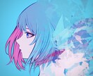 sns用オリジナルイラストをお描きします SNSのアイコンやヘッダー、オリジナルキャラクターで統一感を イメージ7