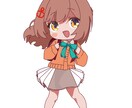 SDキャラをillustratorにて制作します オリジナルキャラクター必見！！創作キャラ大歓迎！ イメージ5