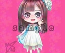 お好みのおねえさん・女の子のイラストを描きます 〜SD(ミニ)キャラクターも承ります〜 イメージ2