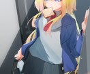 お好みのイラストを作成します 一次創作、二次創作など。テーマや色合い、構図など指定可。 イメージ3