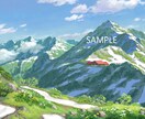 背景、風景をメインとしたイラスト描きます やわらかめなタッチでアナログ感を求める方へ イメージ1