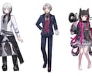 様々な用途に使えるキャライラストお描きします キャラデザ、ライバー立ち絵、サムネ・アイコン、ヘッダーなど イメージ7
