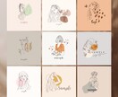 ハンドメイドショップのロゴを制作します ブランドイメージに合わせたロゴ制作！ イメージ1