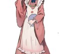 TRPGの立ち絵お描きします 耽美な絵柄であなたの立ち絵、アイコンをお描きします！ イメージ1
