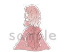ふわふわ優しい気持ちになるイラストをお描きします 商用OK♪記念日などの贈り物にもオススメです！ イメージ9