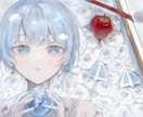 儚く美麗なイラストを描きます 惹き込まれるサムネイル・歌ってみた動画を作りたい人へ イメージ4