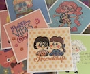 カラフルでポップなかわいいイラスト描きます キラキラかわいい色んな国にも受けるキャラクター イメージ7