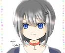 シンプルで可愛い＆かっこいいアイコン作成します 低価格でお手軽！オリキャラ、ゲームのアバターや似顔絵も♪ イメージ1