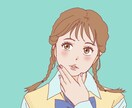 ポップで可愛い似顔絵のアイコンお作りします おしゃれで目を惹く似顔絵アイコン♡世界でただ一つのオリジナル イメージ1