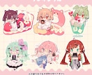 あなただけの可愛くてポップなイラストをお描きします 商用利用対応！アイコン・グッズ・配信用…色んな用途にぜひ♪ イメージ3
