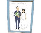 ゆるーい似顔絵制作します 結婚式や誕生日、プレゼントなど。アイコンなど イメージ9