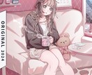 アイコン/1枚絵/SD/立ち絵等を制作致します カワイイ系〜カッコイイ系の女の子を描きます イメージ4