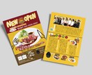 反響爆上げ！修正無制限チラシ制作します 最短72h初稿、深夜も即レス対応！ イメージ2