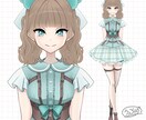 Vライバー配信用立ち絵・イラスト制作します 修正回数無制限！納得の仕上がりにします！ イメージ4