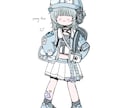 ゆるいイラストを制作します 商用利用〇 どのようなポーズにも対応しています！ イメージ3