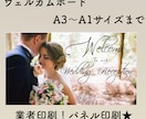 パネル加工‼︎格安で仕上げます パネル印刷が標準です♡インパクト大‼︎A3〜A1対応 イメージ2