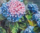 空想アクアリウムの幻想的な絵画を作ります ご希望やモチーフに沿って唯一無二のアクアリウムを描きます。 イメージ3