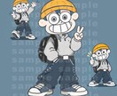 ポップで表情豊かなコミカルキャラ描きます 表情豊かなゆるカワ個性派キャラを制作します！ イメージ3