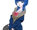 可愛い女の子かきます 単体絵やコテ同などの一次創作依頼を受け付けいます イメージ3