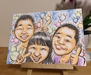 色紙サイズ⭐︎お子様の素敵な似顔絵を制作しますます ⭐︎誕生日、節句、子どもの日、入園、卒園祝いに⭐︎ イメージ3