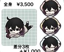 商用◎ シックなSDキャラ描きます 落ち着いた印象のSD、ミニキャラ、ペットも描きます。 イメージ10