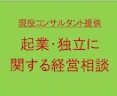 起業・独立に関する相談にプロが答えます 商品、ビジネスモデル、経営に関する格安相談サービス イメージ1