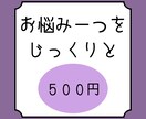 お悩み一つをじっくり占います 【限定価格】修行中のためワンコイン！ イメージ1