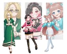 キャラクターの立ち絵作成します VTuber、TRPG、グッズイラスト描きます イメージ1