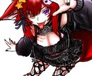 ダークもポップもOK！個性あふれるイラスト描きます 表情やポーズの指定もOK！ヒアリングを大切にしながら制作 イメージ1