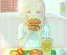 背景・景色・アニメの一コマ魅せます エモいイラスト好きな人はぜひ！ イメージ7