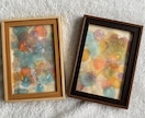 貴方の好きな色で植物、抽象画のアートを描きます 色のパワーを可愛いサイズのアートで感じてください イメージ6