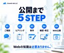 小さな会社・お店のHPを5ページまで制作します 文章・画像なしでもOK｜構成から公開までまとめて対応 イメージ7