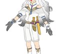 ゲームなどに使うポーズ付き全身イラストを作成します 多様なクリエイターの中からあなたのお気に入りがきっと見つかる イメージ5