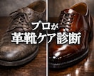 プロが革靴ケア（スニーカー可）診断します 汚れ・シワ・カビ・色落ち全部OK イメージ1