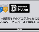 Notion歴5年のプロがあなたの理想を実現します Notion歴5年で機能を使いこなしまくっている私が丁寧に！ イメージ1