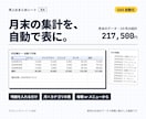 スプレッドシートの集計・転記をGASで自動化します Googleフォームの受付・通知も｜コード開示・説明書つき イメージ3