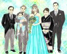 似顔絵イラスト／似顔絵アイコン描きます 記念日や誕生日のプレゼントに似顔絵イラストはいかがですか？ イメージ3