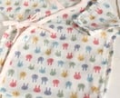 生まれてくる赤ちゃんに手作り肌着を届けます 赤ちゃんの最初の服は優しく柔らかなダブルガーゼの肌着を イメージ1