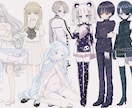 アイコン・立ち絵などお描きします ご要望にあわせてイラストを作成いたします イメージ6